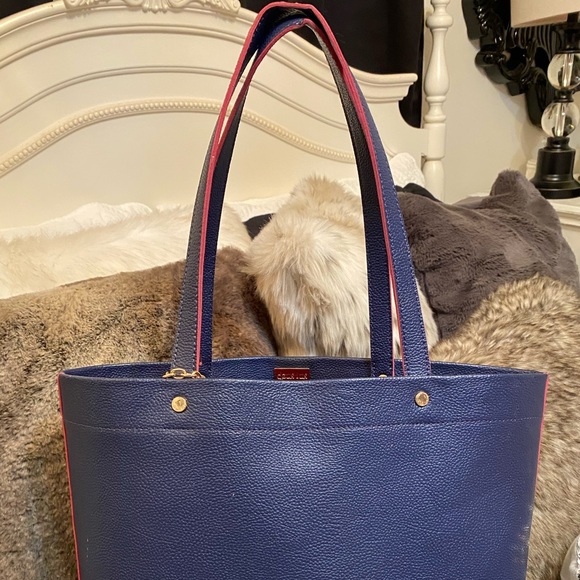 Deaux Lux navy tote - Picture 7 of 7